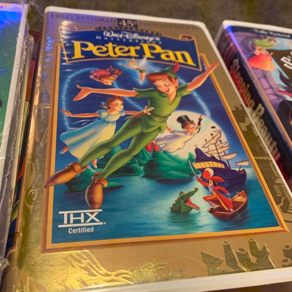 Disney classic VHS clamshell movie